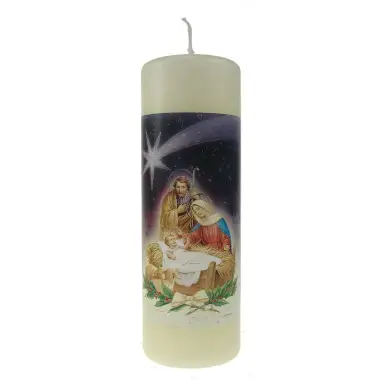 Kaars 180 X 60 Kerstmis