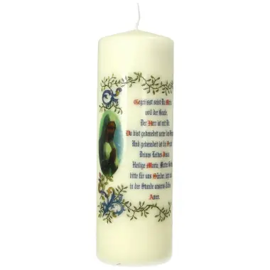 Kaars 180 X 60 Gegrusset Seist Du Maria