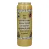9 days candle / yellow / perfume lily "purity"