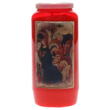 Luminaire 6J / rouge / Nativité