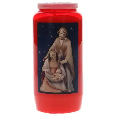 Luminaire 6J / rouge / Nativité