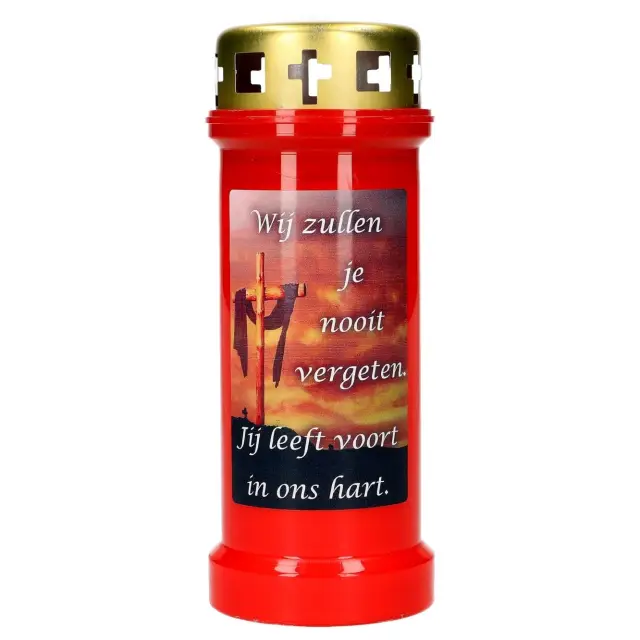 Candle 6J / CD / Red / Wij zullen I nooit vergeten