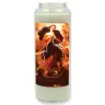 Neuvaine en verre / blanc / Marie qui défait les noeuds