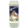 9 days candle in glas Christmas