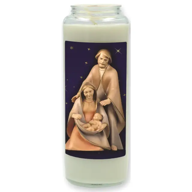 9 days candle in glas Christmas