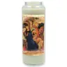 9 days candle in glas christmas
