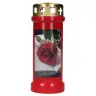 Candle 6J / CD / white / Open book + engel