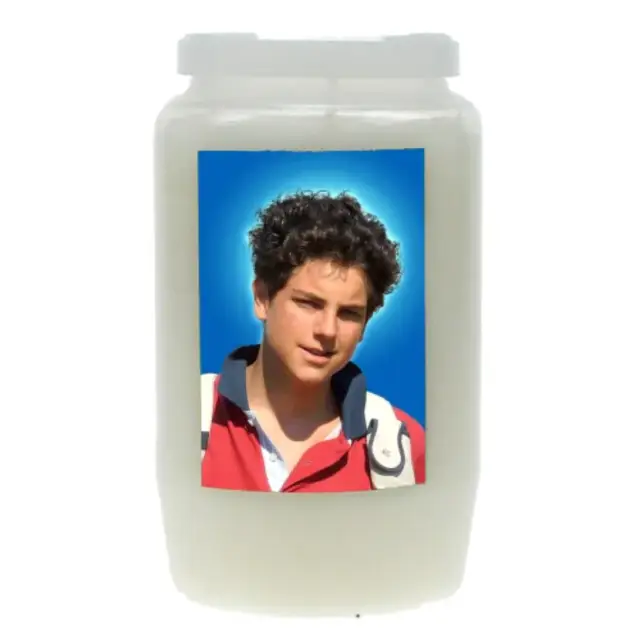 Candle 3 Days / white / Carlo Acutis