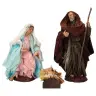 Napolitaanse Santon 22 Cm - Heilige Familie (3 figuren)