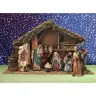 Cabane + 10 personnages 15 Cm (50x25x31cm)