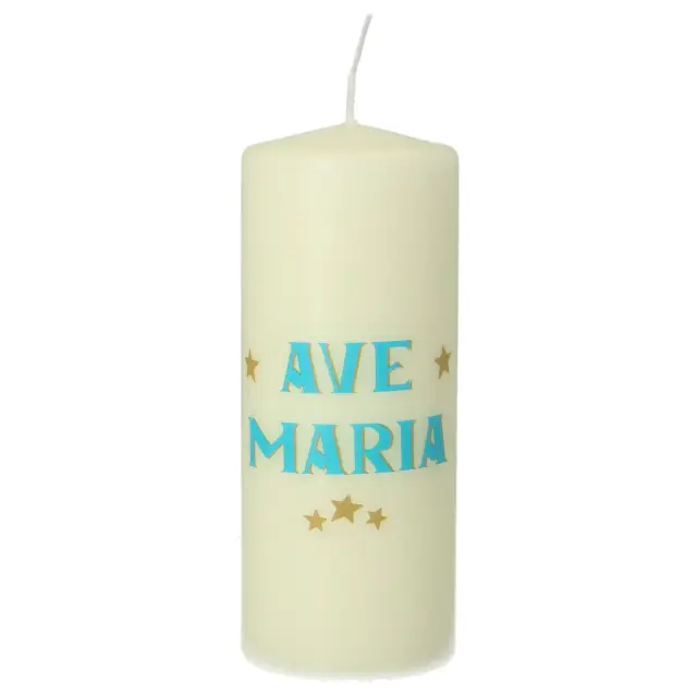 Kaars 160 x 60 ivoor kleur Ave Maria