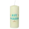 Kaars 160 x 60 ivoor kleur Ave Maria