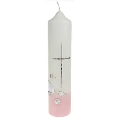 Baptism candle 265 x 60 mm