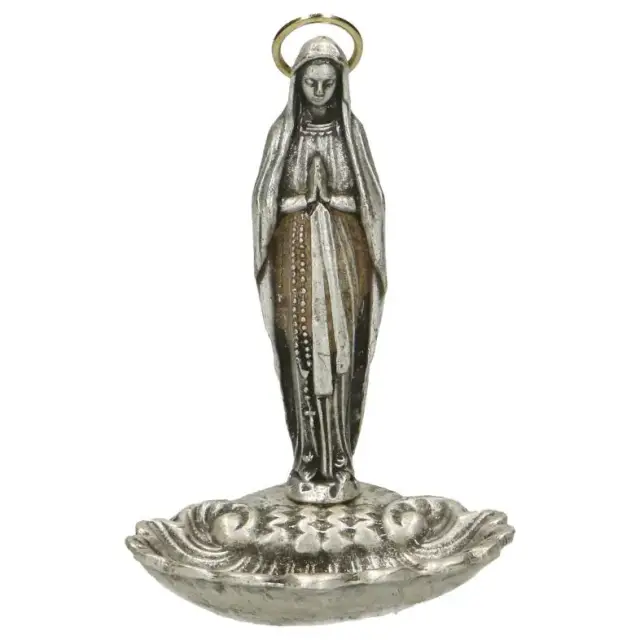 Stoup 9.5 cm N.D Lourdes Metal Agte