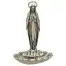 Stoup 9.5 cm N.D Lourdes Metal Agte