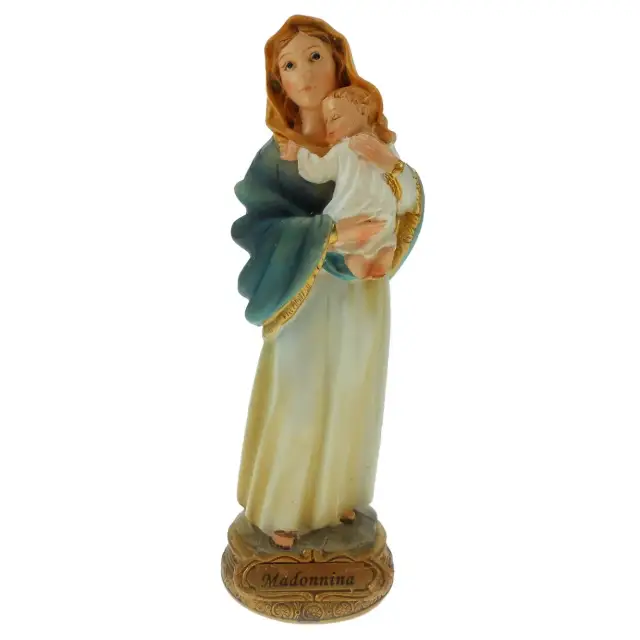 Statue 14 cm Virgin and Child Ferruzzi