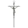 Croix Murale - 15 cm - Métal Nickelé