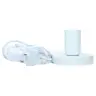 Socket in metal for cross lamp E27 - white