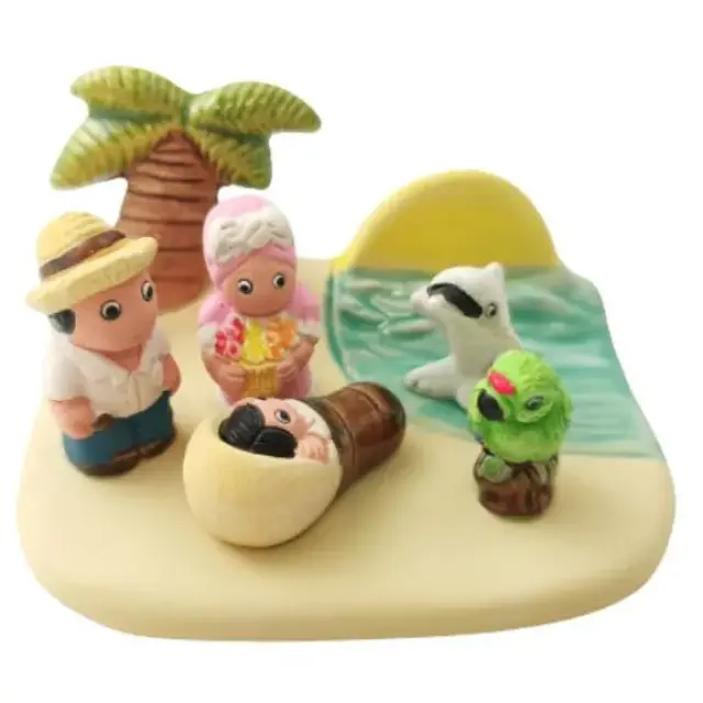 Crèche de Noël en terre cuite - "Crèche du monde" Cuba