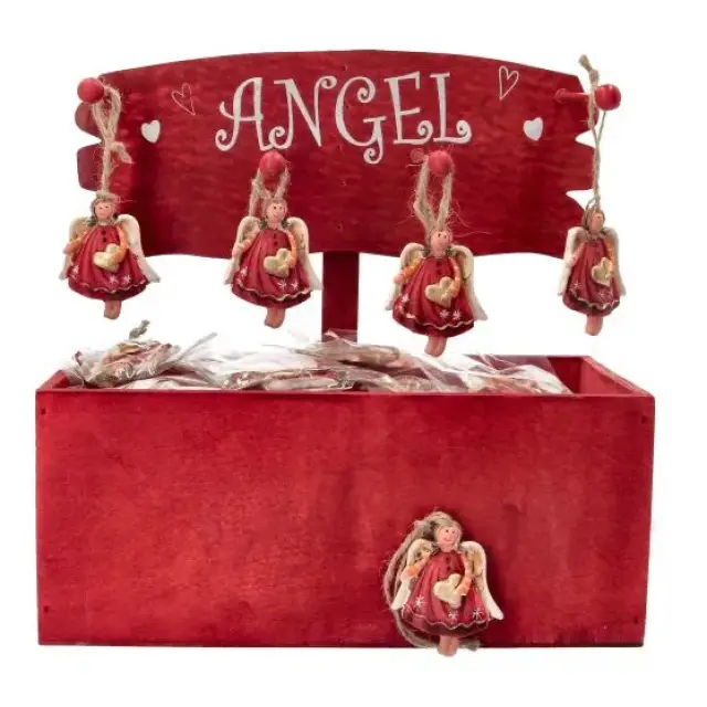 Ange à suspendre en résine - 6.5 cm