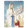 Cadre Notre Dame de Lourdes 5.5 x 7.5 cm