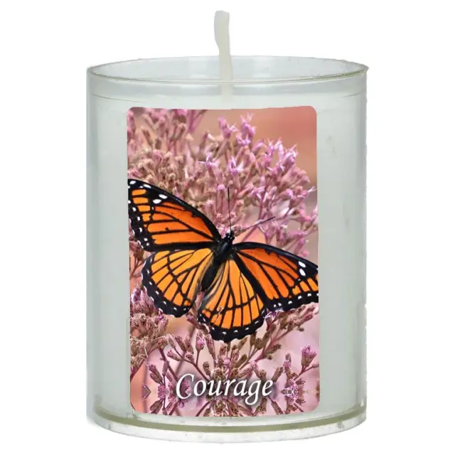 Circumstantial candle 65 x 50 mm - Courage