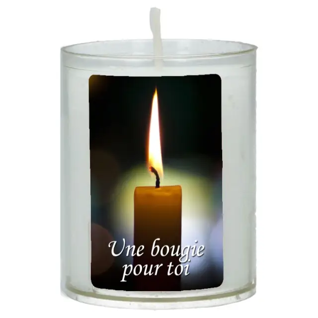 Circumstantial candle 65 x 50 mm - Une bougie pour toi