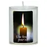 Bougie de circonstance 65 x 50 mm - Une bougie pour toi