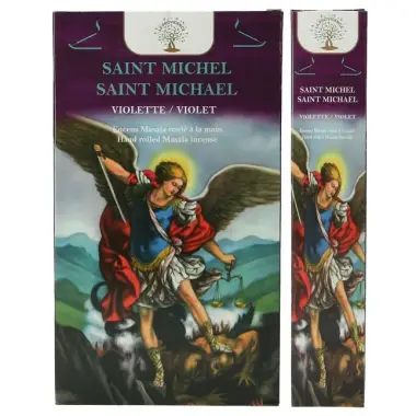 Sticks of fragrant incense St Michael