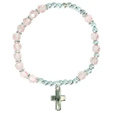 Armband op elastiek Toermalijn / Oktober