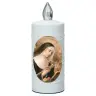 Cemetery lamp Saint Rita with 2 AA batteries included