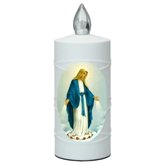 Cemetery lamp with 2 AA batteries included