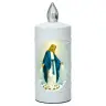 Cemetery lamp with 2 AA batteries included
