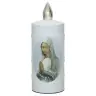 Lampe de cimetière N.D. de Banneux avec 2 piles AA incluses