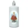 Cemetery lamp Infant Jesus of Prague with 2 AA batteries included
