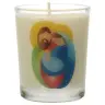 Bougie en verre 65 x 50 mm Nativité