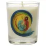 Bougie en verre 65 x 50 mm Nativité