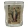 Glass candle 65 x 50 mm Miraculous