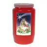 Candle 3 Days / red / Nativity