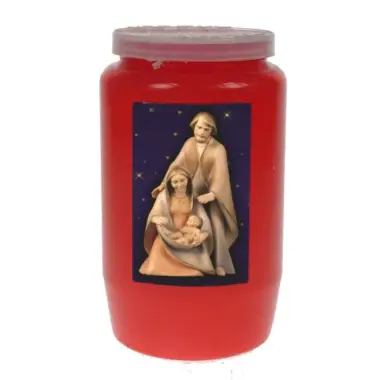 Luminaire 3J/Rouge/Nativite