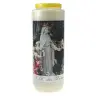 9 days candle / White / N Roses