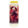 9 days candle / White / Maria die of knopen ontwart