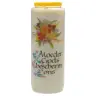 9 days candle / white / Moeder Gods Bescherm ons