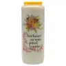 9 days candle / white / Deze kaars zet mijn gebed verder