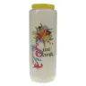 9 days candle / white / Uit dank