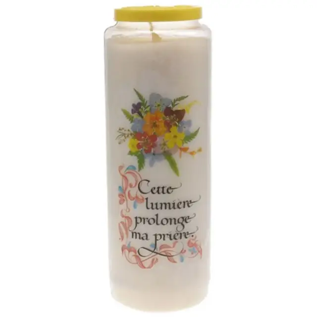 Neuvaine / blanc / Cette lumière ... prière