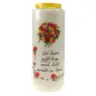 9 days candle / white / Een kaars geeft hoop ...