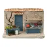 Décor pour santons de Provence La poissonnerie - 15x8x10 cm