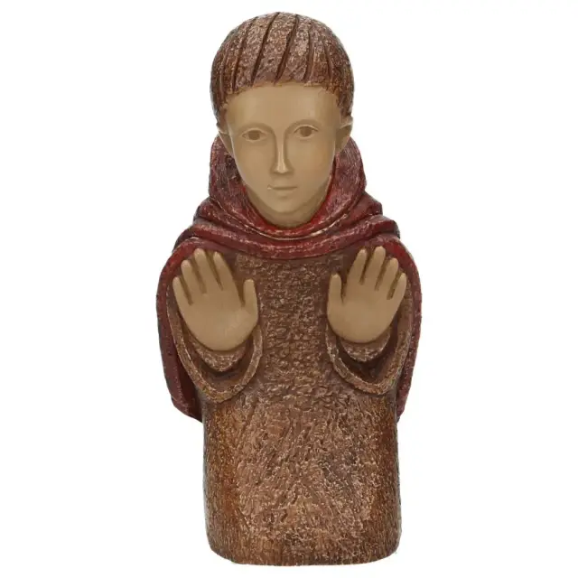 Shepherd delighted (kneeling) - 21 cm - Brown / red