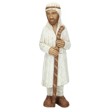 Shepherd standing - 44 cm - White
